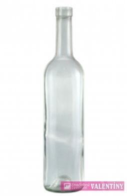 fľaša biela 0,75l